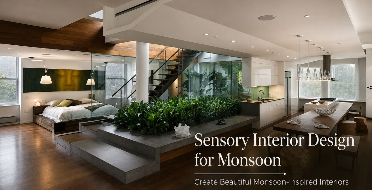 Sensory Interior Design for Monsoon: Create Beautiful Monsoon-Inspired Interiors